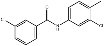 3-Chloro-N-(3-chloro-4-Methylphenyl)benzaMide, 97% Struktur