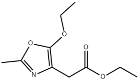 4-Oxazoleaceticacid,5-ethoxy-2-methyl-,ethylester(9CI) Struktur