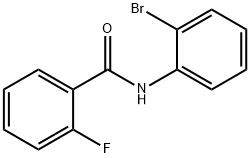 N-(2-bromophenyl)-2-fluorobenzamide Struktur