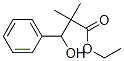 ethyl 3-hydroxy-2,2-diMethyl-3-phenylpropanoate Struktur