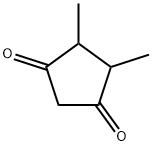 4,5-Dimethyl-1,3-cyclopentanedione Struktur