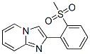 2-[o-(Methylsulfonyl)phenyl]imidazo[1,2-a]pyridine Struktur