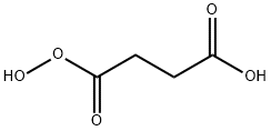 monoperoxysuccinic acid  Struktur