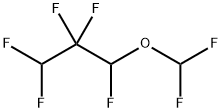 difluoromethyl 1,2,2,3,3-pentafluoropropyl ether Struktur