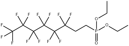 Diethyl (3,3,4,4,5,5,6,6,7,7,8,8,8-tridecafluorooct-1-yl)phosphonate Struktur