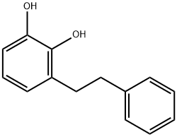 1,2-Benzenediol, 3-(2-phenylethyl)- (9CI) Struktur