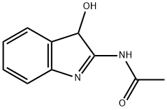 Acetamide,  N-(3-hydroxy-3H-indol-2-yl)- Struktur