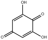 2,6-Dihydroxy-2,5-cyclohexadiene-1,4-dione Struktur