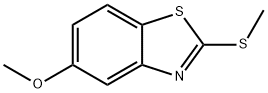 Benzothiazole, 5-methoxy-2-(methylthio)- (7CI,8CI,9CI) Struktur