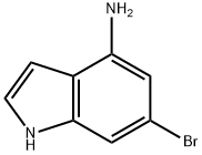 6-Bromo-1H-indol-4-amine Struktur