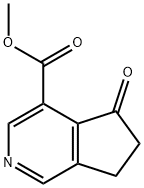 5H-Cyclopenta[c]pyridine-4-carboxylicacid,6,7-dihydro-5-oxo-,methylester(9CI) Struktur