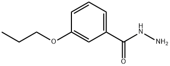 3-PROPOXYBENZOHYDRAZIDE Struktur