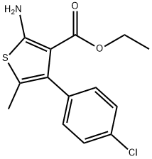 3-THIOPHENECARBOXYLIC ACID, 2-AMINO-4-(4-CHLOROPHENYL)-5-METHYL-, ETHYL ESTER price.