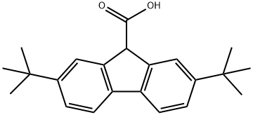 2 7-DI-TERT-BUTYLFLUORENE-9-CARBOXYLIC Struktur