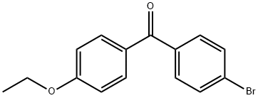 3-BROMO-4'-ETHOXYBENZOPHENONE  97 Struktur