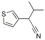 3-Methyl-2-(thien-3-yl)butanenitrile Struktur