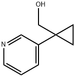 Cyclopropanemethanol, 1-(3-pyridinyl)- (9CI) Struktur