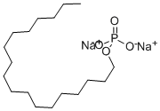 disodium octadecyl phosphate Struktur