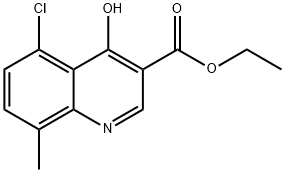 5-CHLORO-4-HYDROXY-8-METHYLQUINOLINE-3-CARBOXYLIC ACID ETHYL ESTER price.