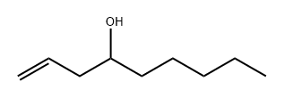 1-NONEN-4-OL Struktur