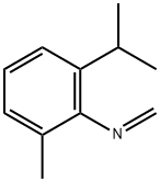 Benzenamine, 2-methyl-N-methylene-6-(1-methylethyl)- (9CI) Struktur