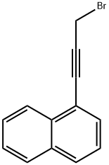 1-(3-BROMO-1-PROPYNYL)NAPHTHALENE Struktur