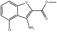 METHYL 3-AMINO-4-CHLORO-1-BENZOTHIOPHENE-2-CARBOXYLATE price.