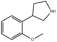 3-(2-METHOXYPHENYL)PYRROLIDINE Struktur