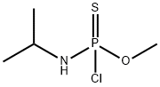 N-Isopropylphosphoramidochloridothioic acid O-methyl ester Struktur