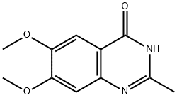 6,7-DIMETHOXY-2-METHYLQUINAZOLIN-4-OL Struktur