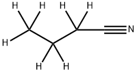 BUTYRONITRILE-D7 Struktur