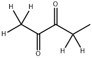 2,3-PENTANEDIONE-1,1,1,4,4-D5 Struktur