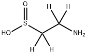 2-AMINOETHANE-D4-SULFINIC ACID Struktur