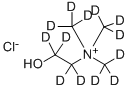 CHOLINE-D13 CHLORIDE Struktur