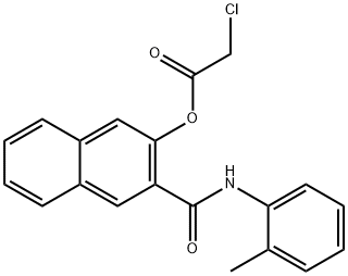 NAPHTHOL AS-D CHLOROACETATE Struktur