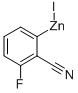 2-CYANO-3-FLUOROPHENYLZINC IODIDE Struktur