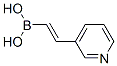 Boronic acid, [(1E)-2-(3-pyridinyl)ethenyl]- (9CI) Struktur