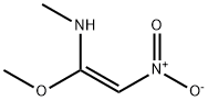 ((1E)-1-METHOXY-2-NITROVINYL)METHYLAMINE Struktur