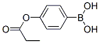 4-PROPIONOXYPHENYLBORONIC ACID Struktur