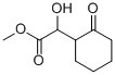 2-(2-Oxocyclohexyl)-2-hydroxy-acetic acid methyl ester Struktur