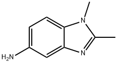 1H-Benzimidazol-5-amine,1,2-dimethyl-(9CI) Struktur