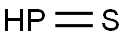 Phosphine sulfide Struktur