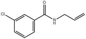 N-ALLYL-3-CHLOROBENZENECARBOXAMIDE Struktur