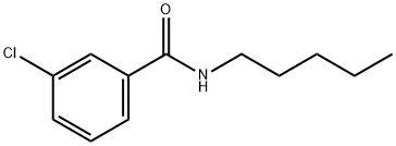 3-Chloro-N-n-pentylbenzaMide, 97% Struktur