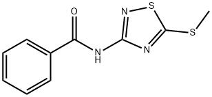 N-(5-METHYLTHIO-1,2,4-THIADIAZOL-3-YL)BENZAMIDE price.