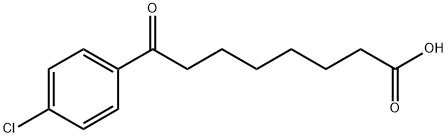 8-(4-CHLOROPHENYL)-8-OXOOCTANOIC ACID Struktur