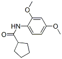 Cyclopentanecarboxamide, N-(2,4-dimethoxyphenyl)- (9CI) Struktur