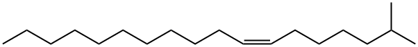 CIS-2-METHYL-7-OCTADECENE Struktur