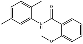 N-(2,5-dimethylphenyl)-2-methoxybenzamide Struktur