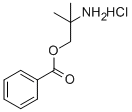 1-(BENZOYLOXY)-2-METHYL-2-PROPANAMINIUM CHLORIDE Struktur